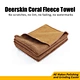 Deerskin Coral Fleece Towel | Scratch-Free, Lint-Free, Fading-Free, Watermark-Free Premium Cleaning Towel